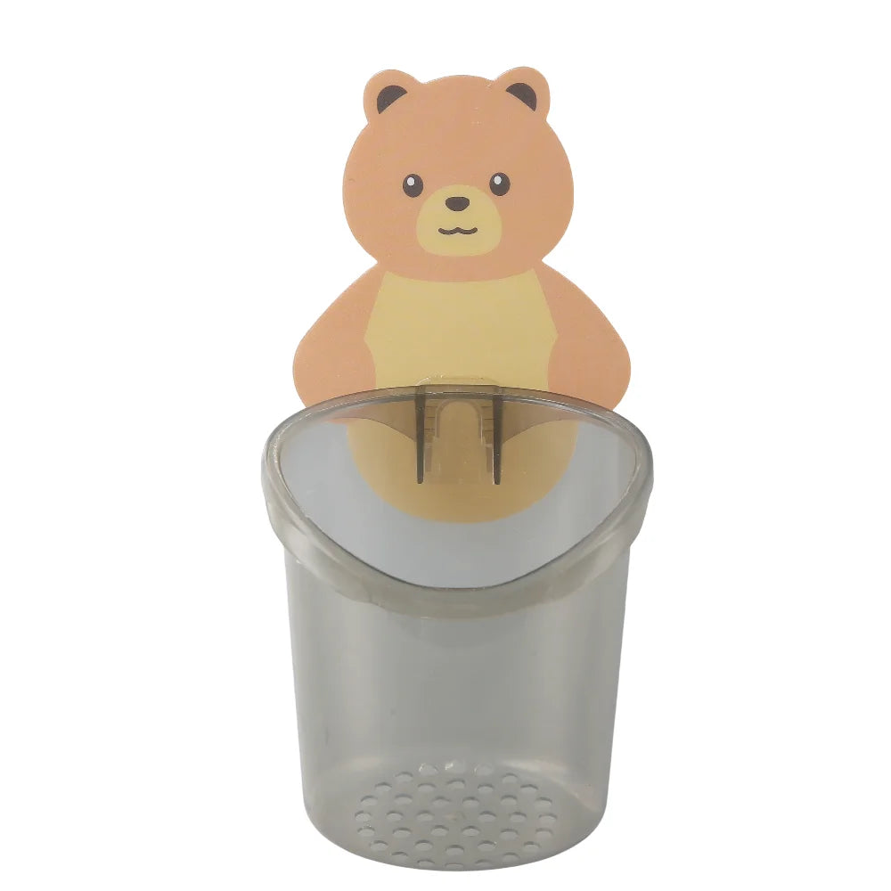 1Pcs Toothbrush Holder Bathroom Accessories Bathroom Supplies Organizer Bathroom Shelf Toothpaste Holder Comb Storage Rack