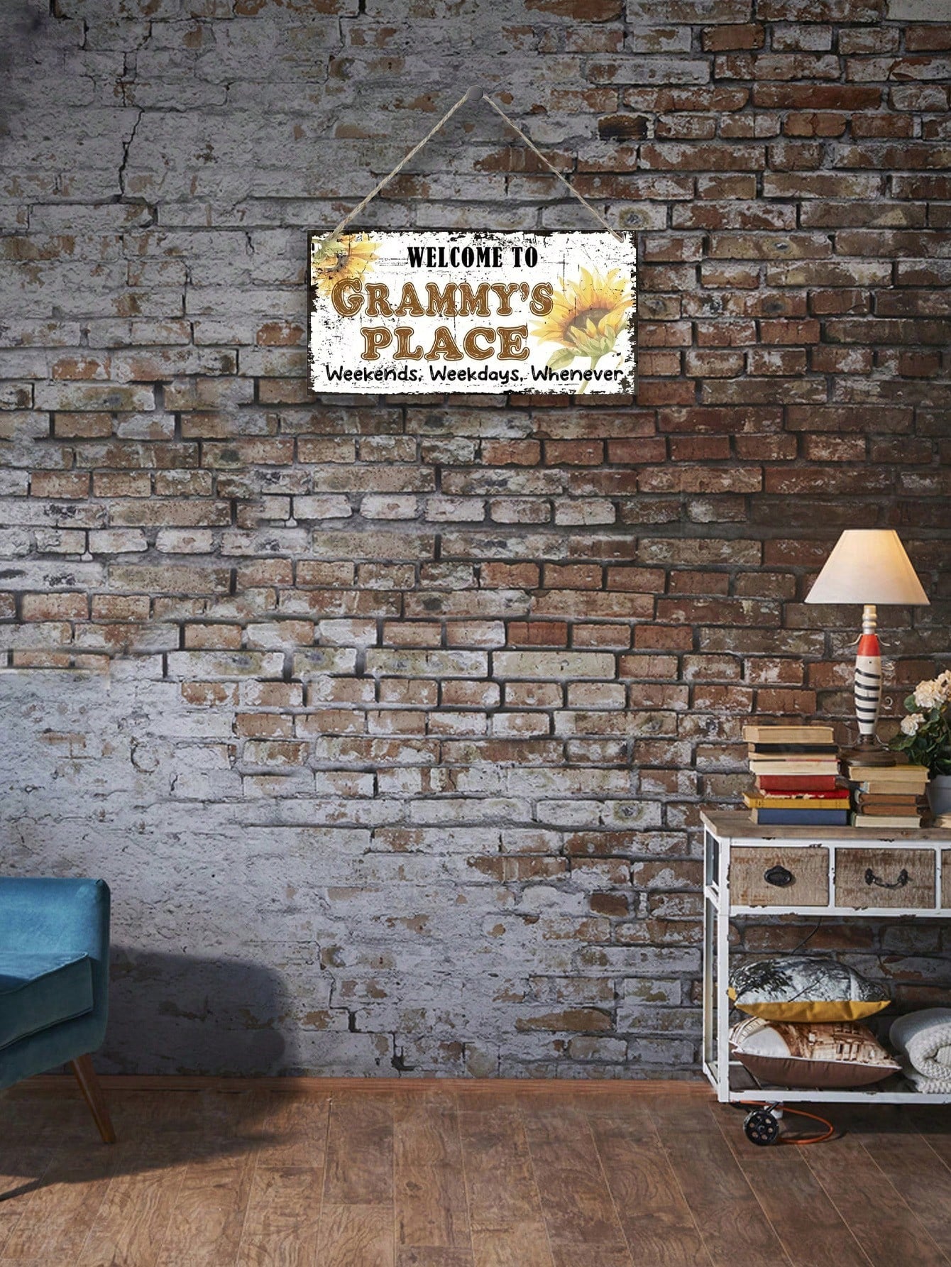 1Pc, Art Kitchen Rules Wooden Plaque, Funny Inspirational Quotes Canvas Print Wall Decor, Room Decor, Scene Decor, Kitchen Decor