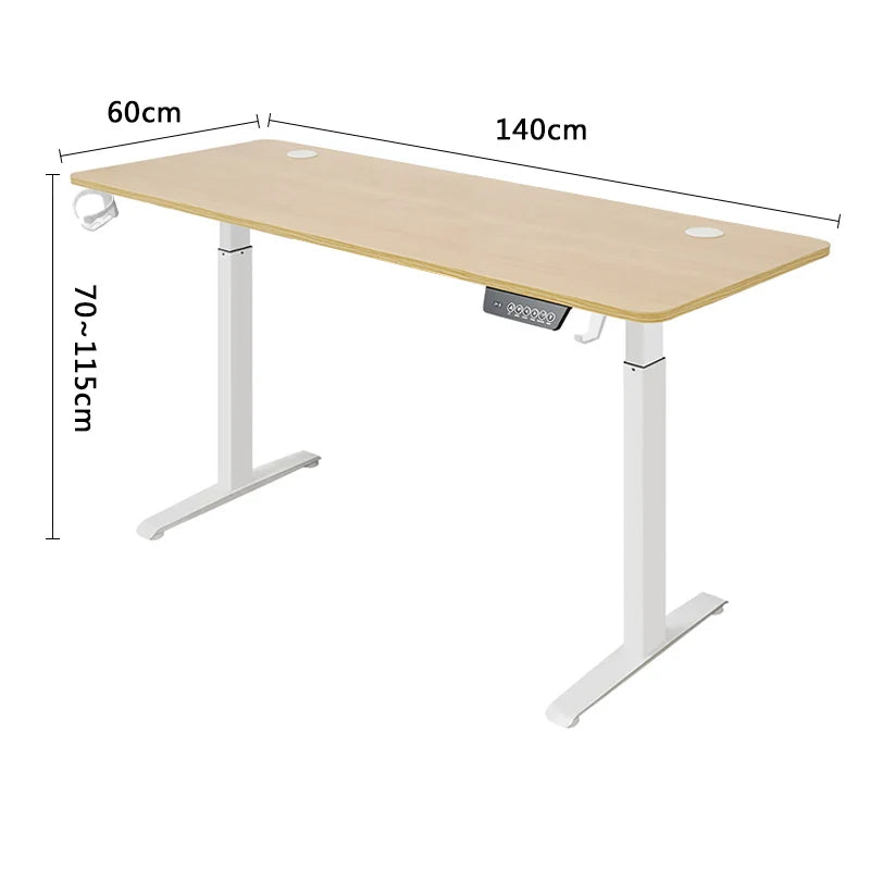 Hot Sell Height-Adjustable Desk Standing Desk Motion Desk Smart Computer Desk Study Desk Learning Game Office Thread Computer De