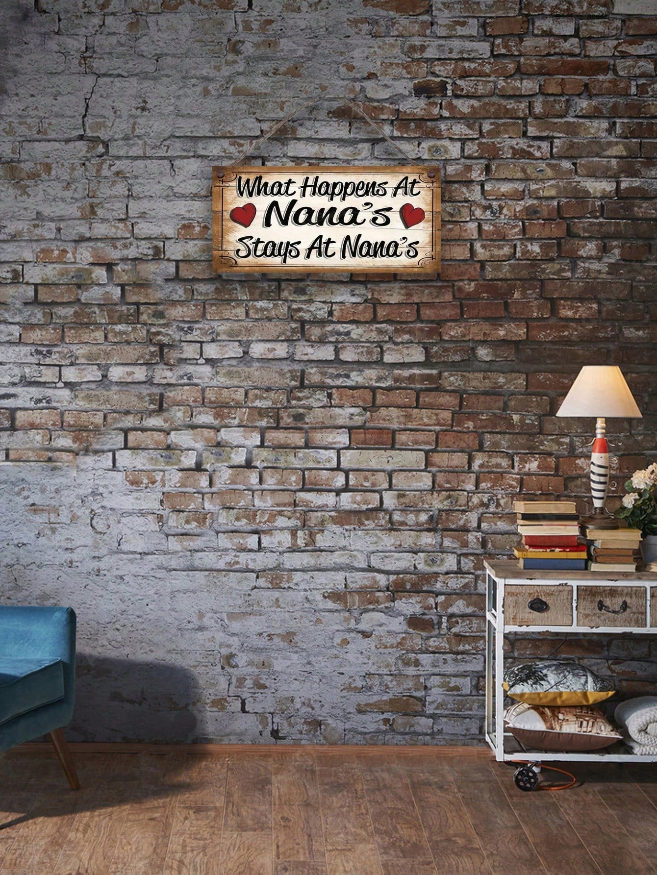 1Pc, Art Kitchen Rules Wooden Plaque, Funny Inspirational Quotes Canvas Print Wall Decor, Room Decor, Scene Decor, Kitchen Decor