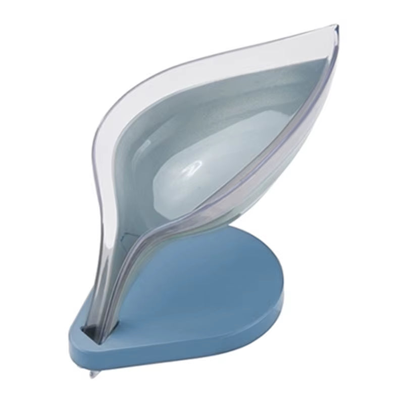 Leaf Shape Soap Box Bathroom Soap Holder Dish Storage Plate Tray Bathroom Soap Holder Case Bathroom Supplies Bathroom Gadgets