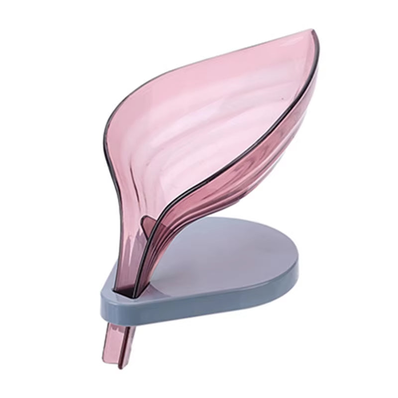 Leaf Shape Soap Box Bathroom Soap Holder Dish Storage Plate Tray Bathroom Soap Holder Case Bathroom Supplies Bathroom Gadgets