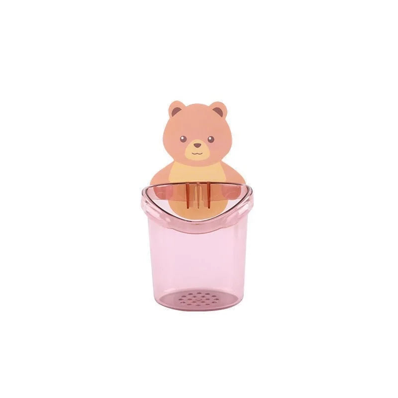 1Pcs Toothbrush Holder Bathroom Accessories Bathroom Supplies Organizer Bathroom Shelf Toothpaste Holder Comb Storage Rack