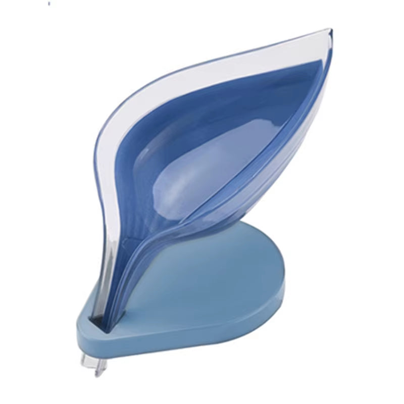 Leaf Shape Soap Box Bathroom Soap Holder Dish Storage Plate Tray Bathroom Soap Holder Case Bathroom Supplies Bathroom Gadgets