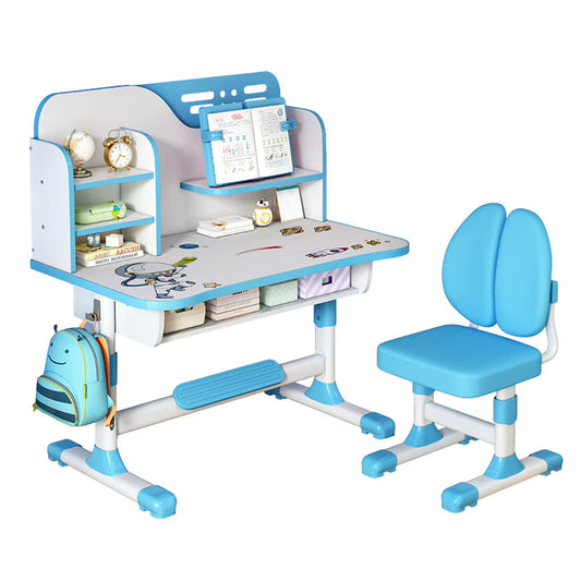Children'S Study Desk, Adjustable Desk, Primary and Secondary School Students' Writing Desk, Chair, Household Writing Desk
