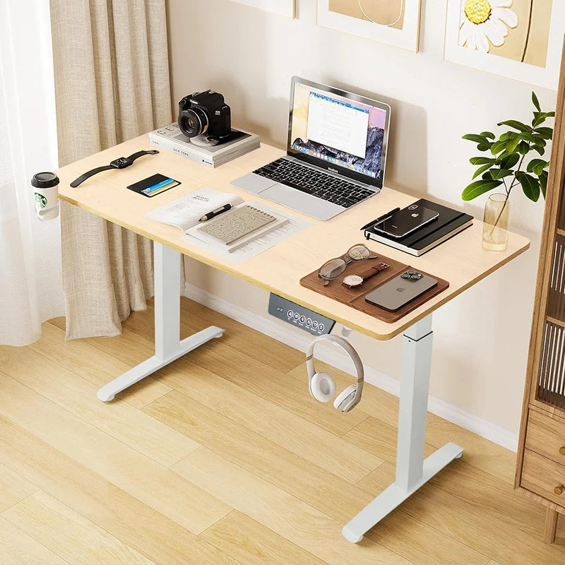 Hot Sell Height-Adjustable Desk Standing Desk Motion Desk Smart Computer Desk Study Desk Learning Game Office Thread Computer De