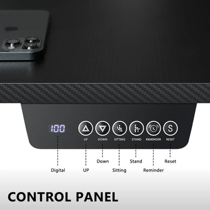 Computer Desk Gaming Desk L-Shaped Corner Lift Desk Writing Desk Black Lift Desk Suitable for Small Spaces in Home Offices