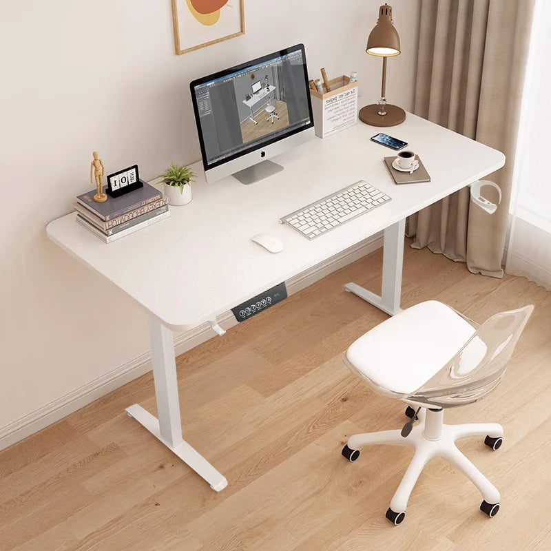 Hot Sell Height-Adjustable Desk Standing Desk Motion Desk Smart Computer Desk Study Desk Learning Game Office Thread Computer De