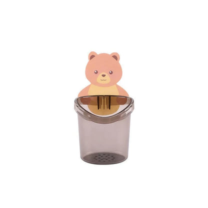 1Pcs Toothbrush Holder Bathroom Accessories Bathroom Supplies Organizer Bathroom Shelf Toothpaste Holder Comb Storage Rack