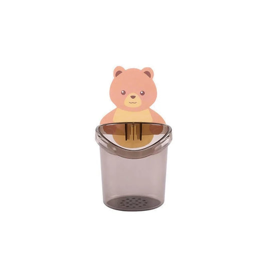 1Pcs Toothbrush Holder Bathroom Accessories Bathroom Supplies Organizer Bathroom Shelf Toothpaste Holder Comb Storage Rack