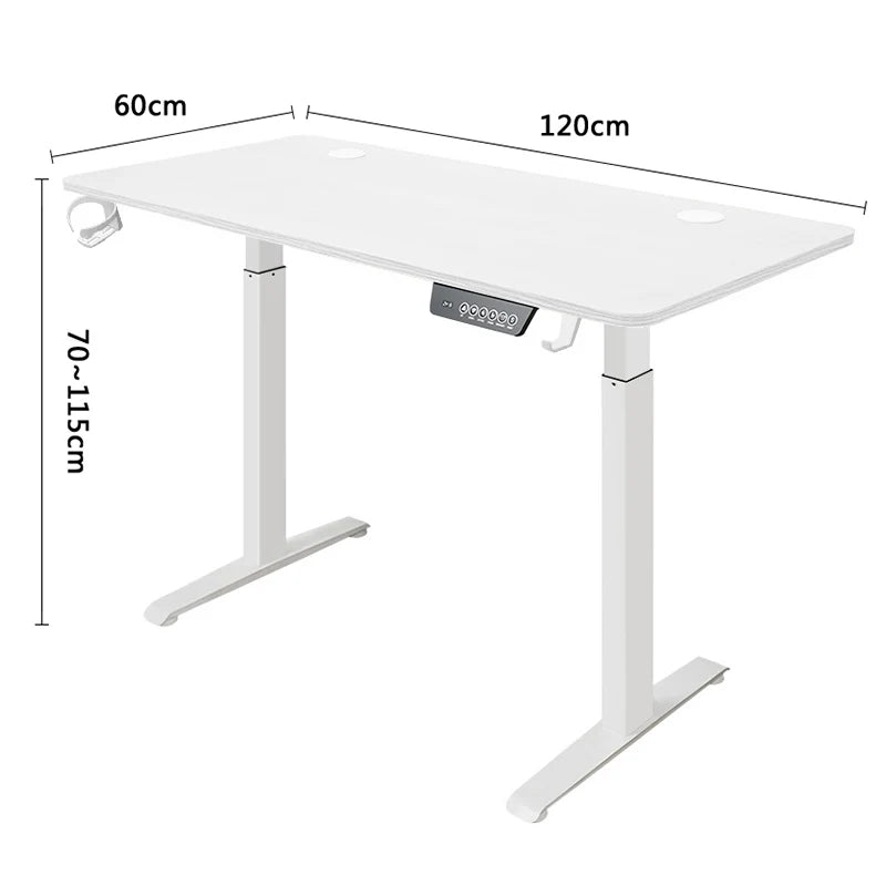 Hot Sell Height-Adjustable Desk Standing Desk Motion Desk Smart Computer Desk Study Desk Learning Game Office Thread Computer De