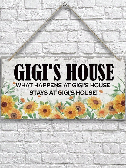 1Pc, Art Kitchen Rules Wooden Plaque, Funny Inspirational Quotes Canvas Print Wall Decor, Room Decor, Scene Decor, Kitchen Decor