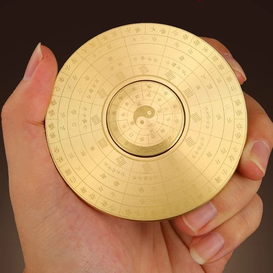 Chinese Tai Chi Fidget Spinner Metal anti Stress Anxiety Toys Adults Kids Cool Gadgets EDC Handspinner Juguetes Antiestrés